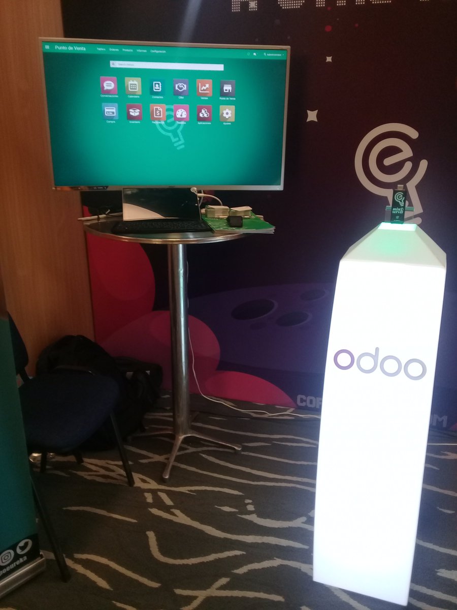 birkot's tweet image. #expocamello #pereira @corpoeureka #miniserver @Odoo #Colombia