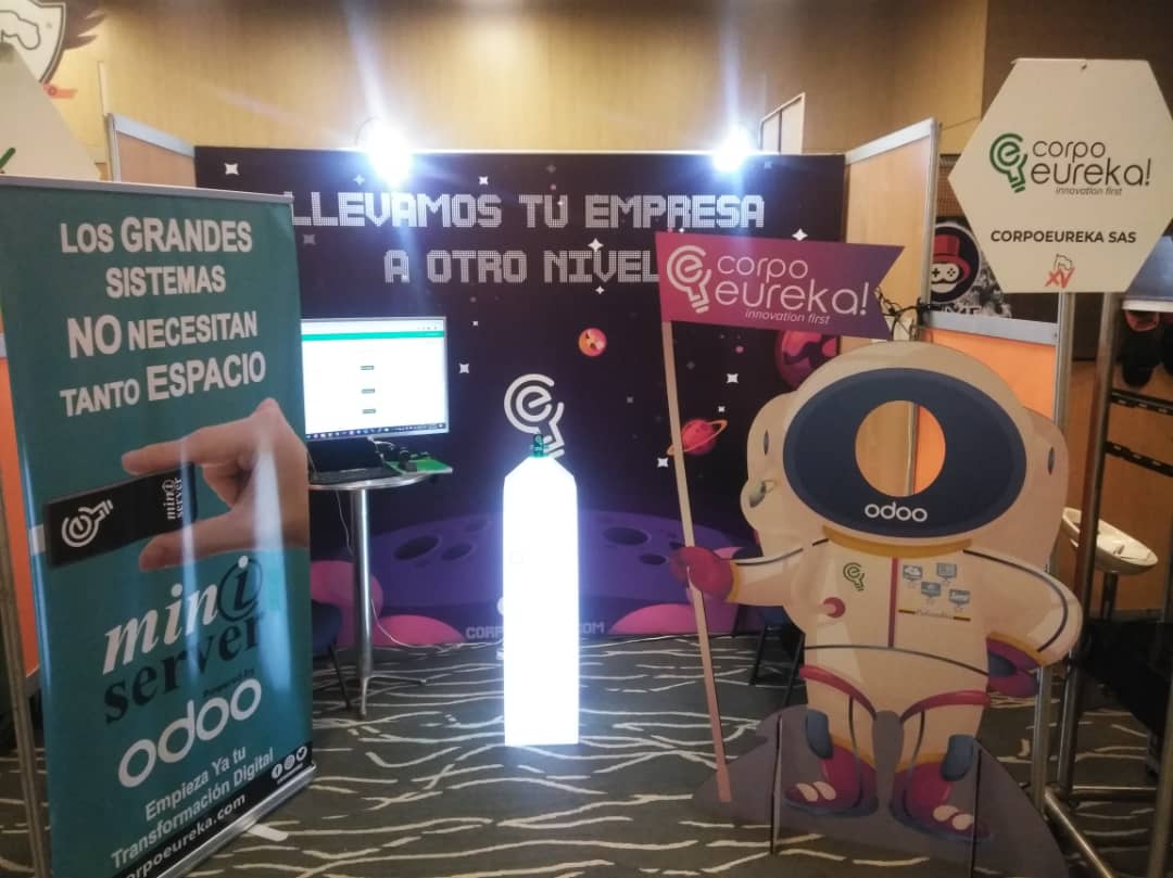 birkot's tweet image. #expocamello #pereira @corpoeureka #miniserver @Odoo #Colombia