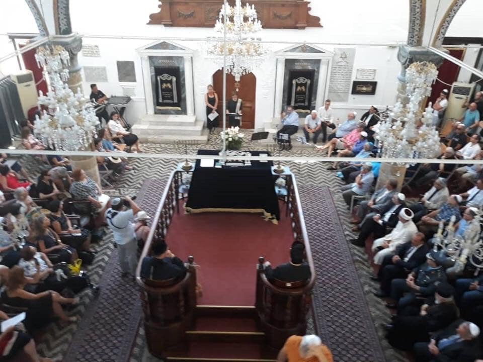 SephardicBrothe's tweet photo. This past weekend, Jews from around the world gathered on the island of Rhodes for a special commemoration on the 75th Anniversary of the Deportations of the Jewish Communities of Rhodes and Kos. Our Executive Director Rabbi Nissim Elnecavé was proud to honor their memories. https://t.co/lDEx5XRPtH