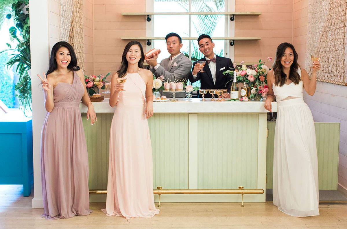 uniononeighth's tweet image. Worried about how the #wedding party is going to look once together on the big day? 

Maybe think about having a "try-on" #party like this couple to ensure everything looks just how you want it! 👗  ow.ly/Q7Je50v9jNd