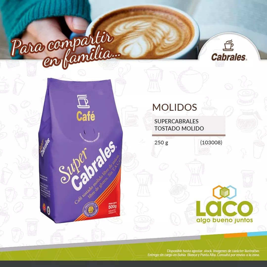 Dis_Laco's tweet photo. Somos distribuidores de Café Cabrales

☎ Contactanos al 0291 451 3737 para hacer algo bueno juntos.

#Distribuidora #BahiaBlanca #limpieza #bazar #distribuidor #mayorista #supermercado #cafe #te #cafeteria https://t.co/kuGaUTNUZT