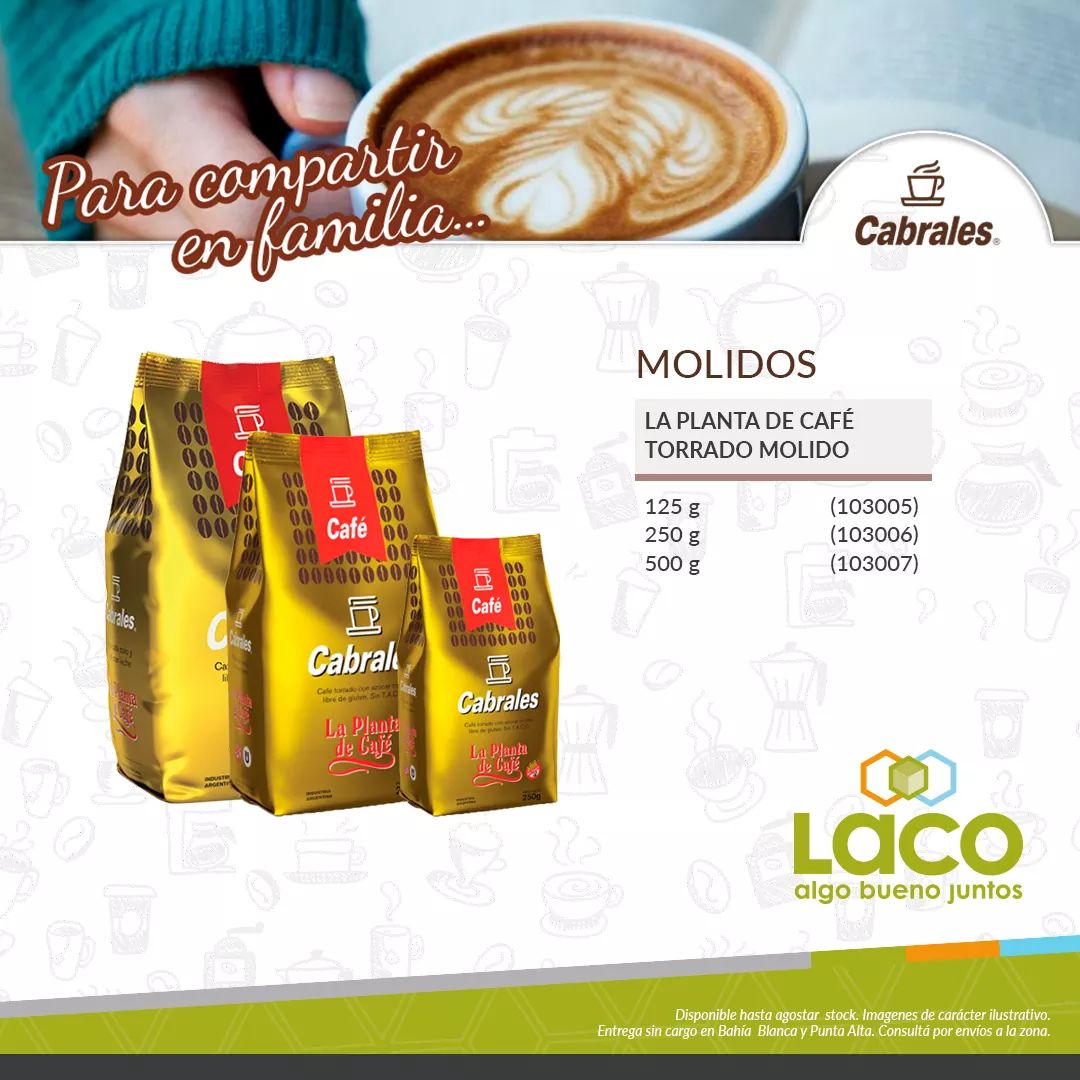 Dis_Laco's tweet photo. Somos distribuidores de Café Cabrales

☎ Contactanos al 0291 451 3737 para hacer algo bueno juntos.

#Distribuidora #BahiaBlanca #limpieza #bazar #distribuidor #mayorista #supermercado #cafe #te #cafeteria https://t.co/kuGaUTNUZT