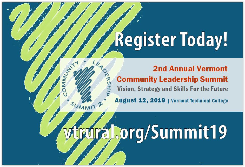 VermontCF's tweet photo. VT’s communities thrive with local leaders getting things done. Register today for the 2nd Annual VT Community Leadership Summit to share success stories, gain new skills, and build a vision for the future of leadership in #VT .https://t.co/jb3YwKEo7R    #MakingItHappenVT https://t.co/icpSfSRoXG