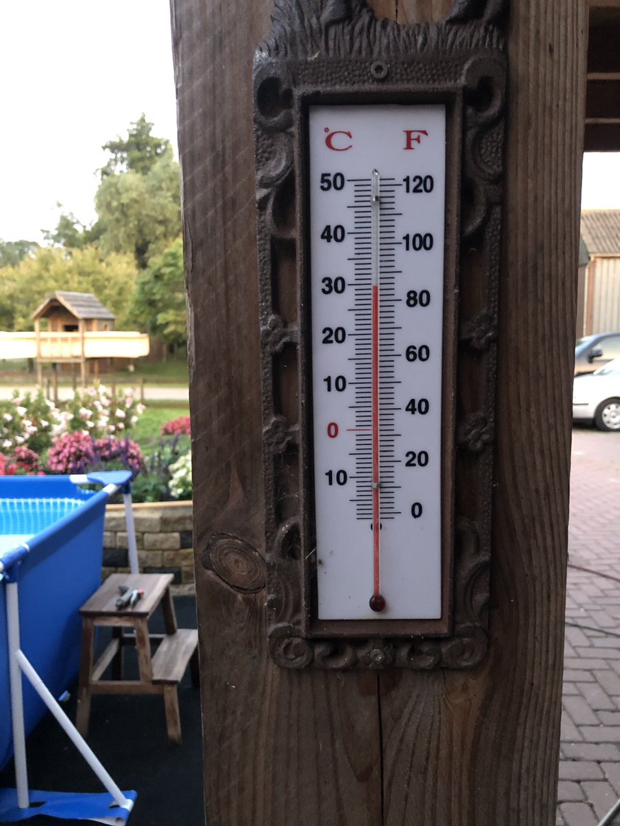#zomer 28 graden om 22:00 uur in #mastenbroek