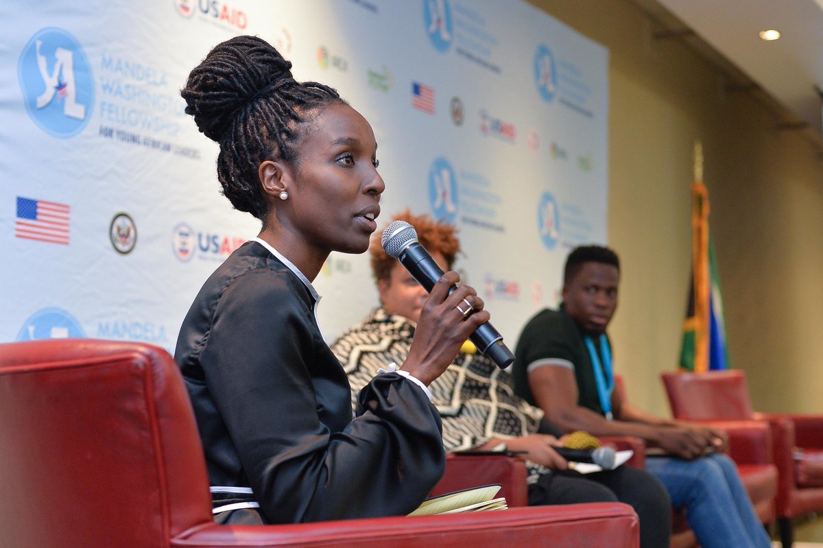 WashFellowship's tweet photo. #TBT! Last month, #YALI2018 Fellows gathered in #Ghana, #SouthAfrica, and #Rwanda for #MWFCon19 to talk about #education, #youthunemployment, and #goodgovernance. #ICYMI check out the photos on Flickr: https://t.co/Oo24zlmloQ https://t.co/pEW2faPQYX
