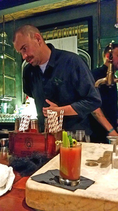 HaintBleu's tweet photo. #TBT #TOTC2019
Fantastic bloody mary with OP Anderson's aquavit at the Old Absinthe House https://t.co/SgSOOc37hv