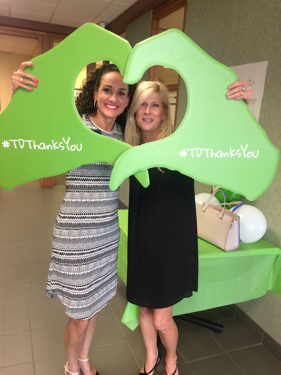 We love our customers! They are like family! #TDThanksYou <a href="/fofi_siggia/">Alfonsa Siggia-Pearsall</a> <a href="/EricGriggs_TD/">Eric Griggs</a>