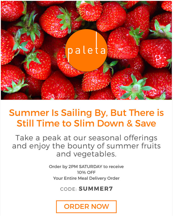 TICK! TOCK! FLASH SALE ALERT!!!! You have until 2pm on Saturday!!! Use CODE: SUMMER7 to save!!! #eatpaleta⏰⏰⏰ PALETA.COM