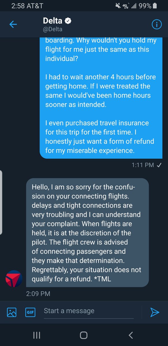 CheesecakeHey's tweet image. It's so easy to put the blame on the flight crew when they had nothing to do with my terrible tale. They were the only good part of my miserable experience flying @Delta.

@united I'll never cheat on you again.

#flightproblems #travelproblems #flyunited