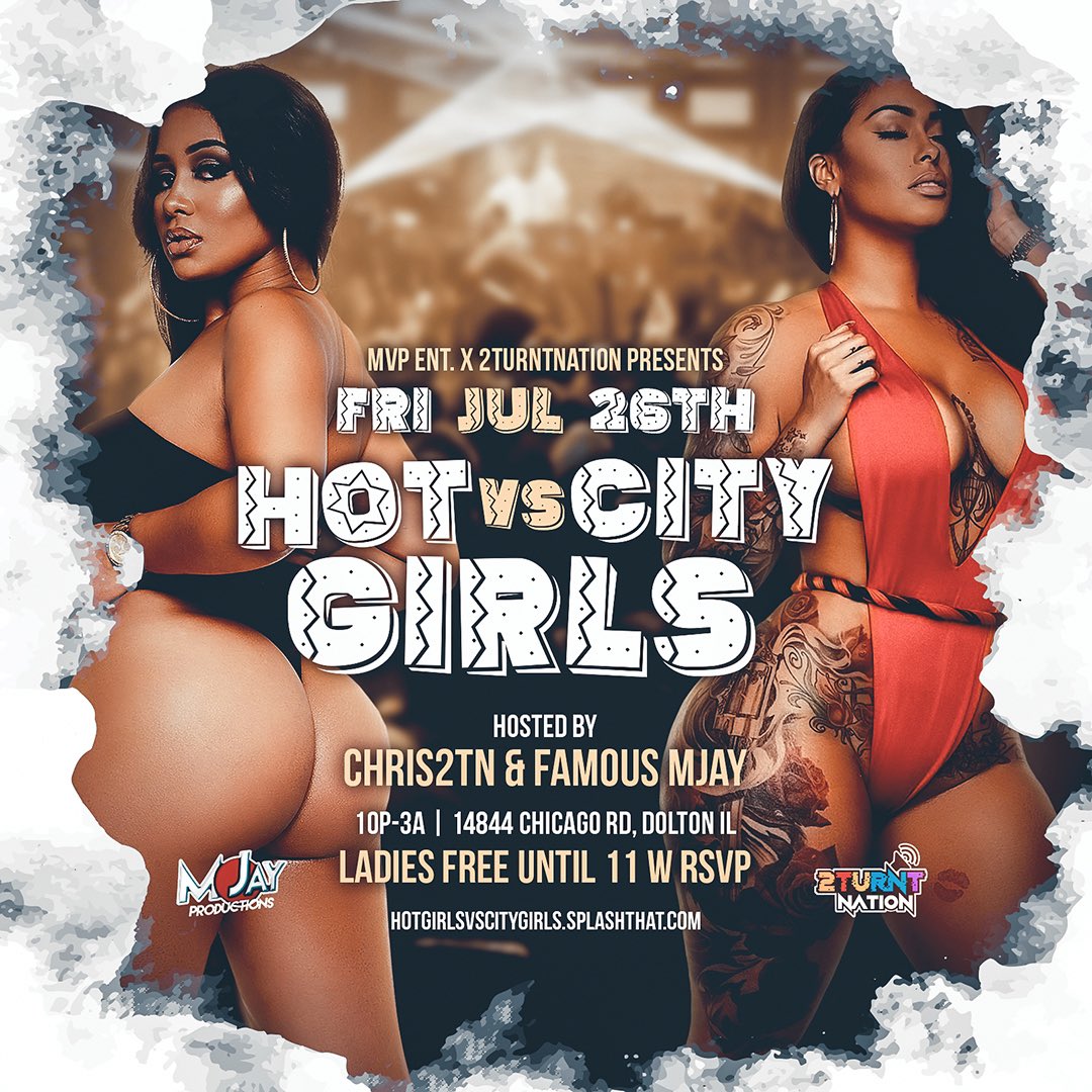 IamJaaii's tweet photo. It's a #2TURNTWEEKEND ๐ฏโ๐ฝ๐
STARTS TOMORROW WITH...
#HotGirlsVsCityGirls ๐๐ฝโโ๏ธ๐คผโโ๏ธ
Saturday - #2TurntFest ๐๐
https://t.co/kVAzN9vuMX ๐
@2TurntNation https://t.co/5U5sTja5Cg