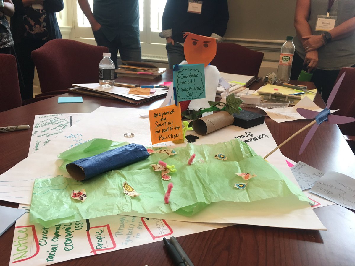 SheyaPZ's tweet image. So much gratitude to the #PZC2019 participants in my subversive design course. Using the @AgencybyDesign framework, we looked closely at the designs of injustice, explored the complexity of—and challenged—power, &amp;amp; found opportunity to reimagine a more just world! @ProjectZeroHGSE