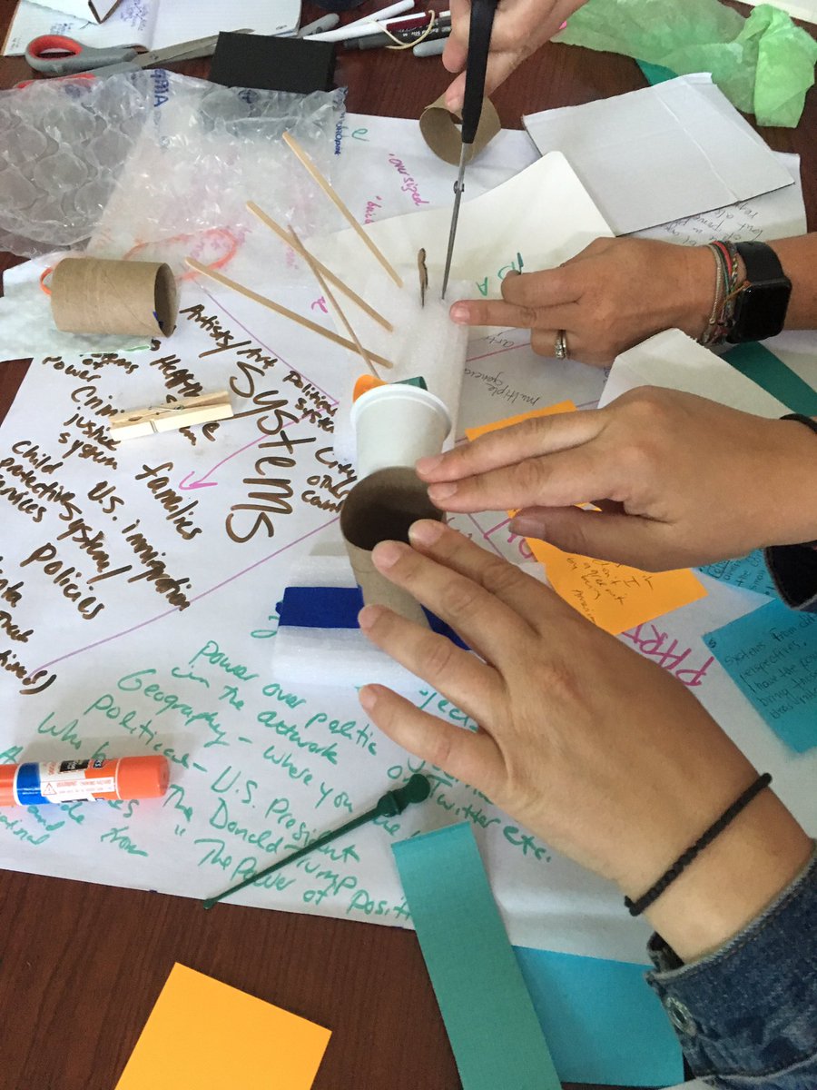 SheyaPZ's tweet image. So much gratitude to the #PZC2019 participants in my subversive design course. Using the @AgencybyDesign framework, we looked closely at the designs of injustice, explored the complexity of—and challenged—power, &amp;amp; found opportunity to reimagine a more just world! @ProjectZeroHGSE