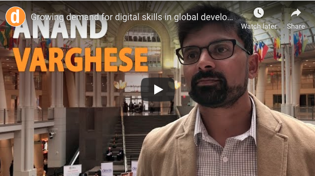 In the next 10 years, demand for professionals with #digital technology expertise will continue to increase, says @vargheseanand — digital advisory manager for our Center for #DigitalAcceleration buff.ly/2Ln8Qbn #DigitalDAI @devex @DevexCareers #devjobs #ict4d