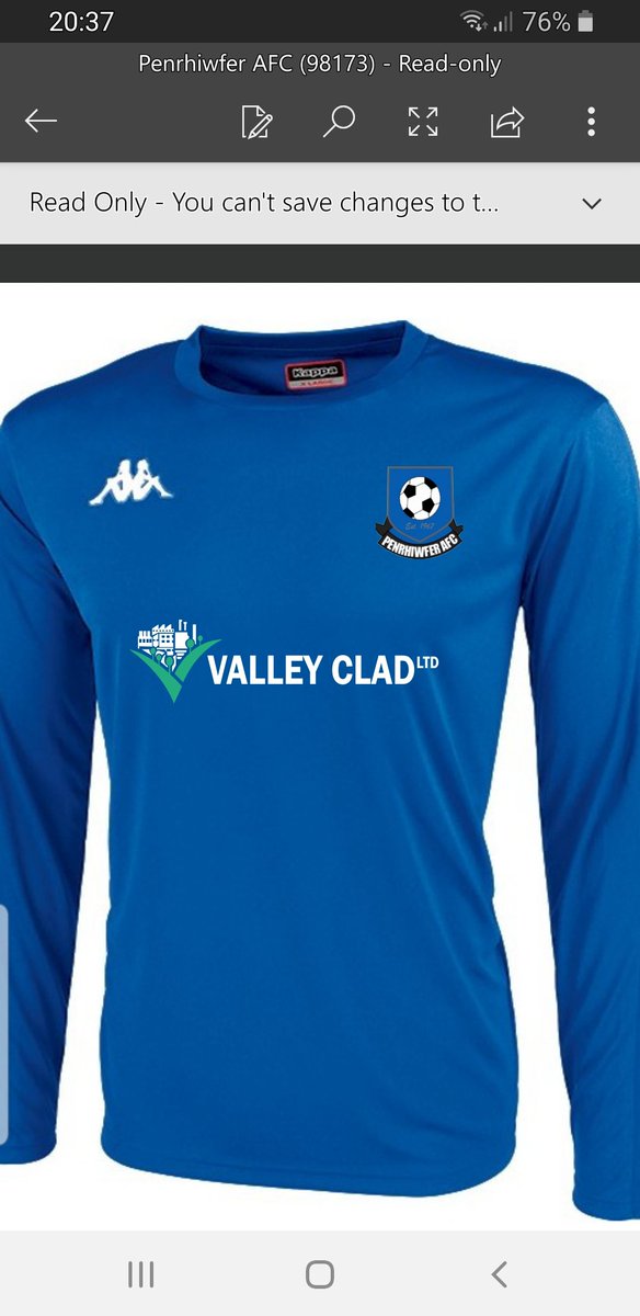 Penrhiwfer_Fc's tweet photo. A very big thank you to our two kit sponsors for the coming 2019/20 season. It's local companies like Valley Clad Ltd and N&amp;K Kitchens, that through their generosity,keep us going throughout the year.👌⚽️⚽️⚽️👍#supportlocalcompanies https://t.co/p1IenY6uxC
