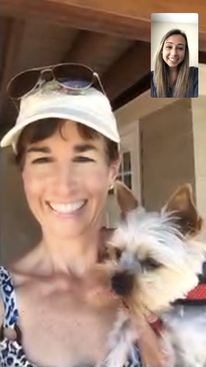 annmarie8900's tweet photo. I’m on vacation this week and I haven’t seen my mom in a while so I decided to FaceTime her, she’s one of my biggest supporters and she means so much to me!I think family and friends are so important because there always there for me!#BlueHens #UDCTSkillChallenge @UDBlueHenCheer https://t.co/j1oLTQC1Og