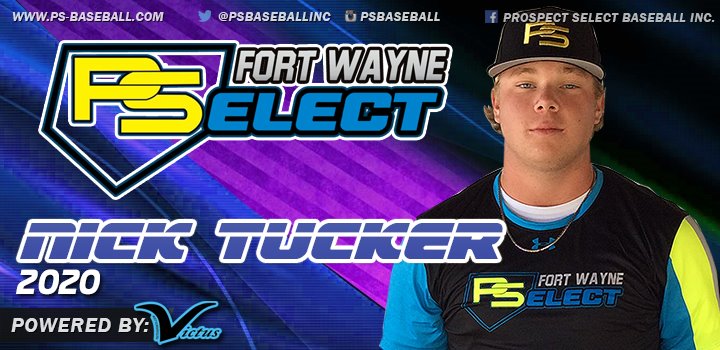 PSBaseballinc's tweet photo. Nick Tucker 2020 Shows some bat speed and an uphill swing path to the ball. When he is on time has ability to drive the ball gap to gap #FWSelect https://t.co/u0Ef4sCsvY