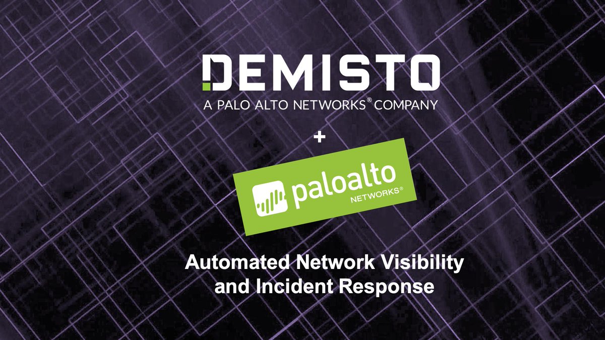 [#Blog] Users can now leverage Demisto’s security orchestration and automation with the network security management capabilities of <a href="/PaloAltoNtwks/">Palo Alto Networks</a>® Panorama™ for rich insight into network-wide traffic and automated threat response. #DFIR #SOAR blog.demisto.com/panorama-autom…