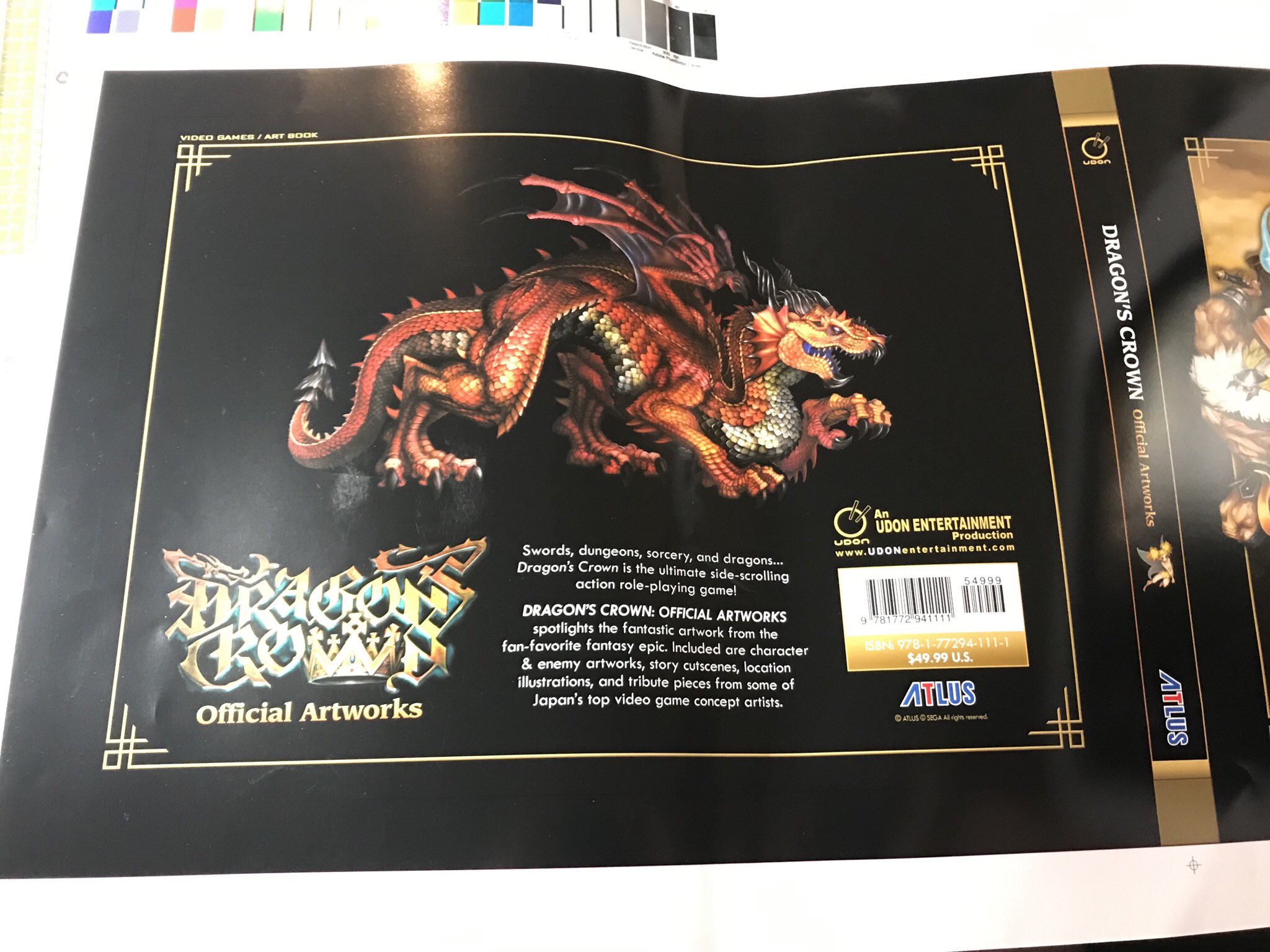Matt Moylan Approving Print Proofs For Dragon S Crown Official Artworks Hardcover Matt Moylan Approving Print Proofs For Dragon S Crown Official Artworks Hardcover