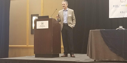 Ameresco's tweet photo. Bill Garbati, Ameresco's Regional Director of Business Development, led a powerful discussion on "Seeking Aging Infrastructure Improvements through Energy Efficiency and Renewable Energy Projects" at the Clean Cities Renewable Power Procurement Summit today. https://t.co/AwN6D8W6JH