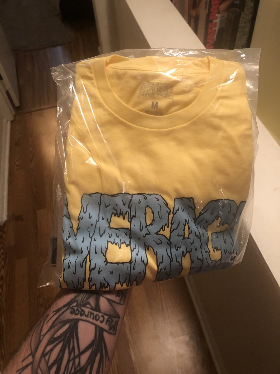 RyanAbe's tweet photo. FREE MERCH GIVE AWAY!!

Today I will be giving away a brand new yellow average tee (size medium) and a pink average phone case (for an iphone x) 

All you have to do to enter is retweet and like this post. You must be following me to win.

Goodluck!! Im picking winners tmr night! https://t.co/ilR7FdXeX6