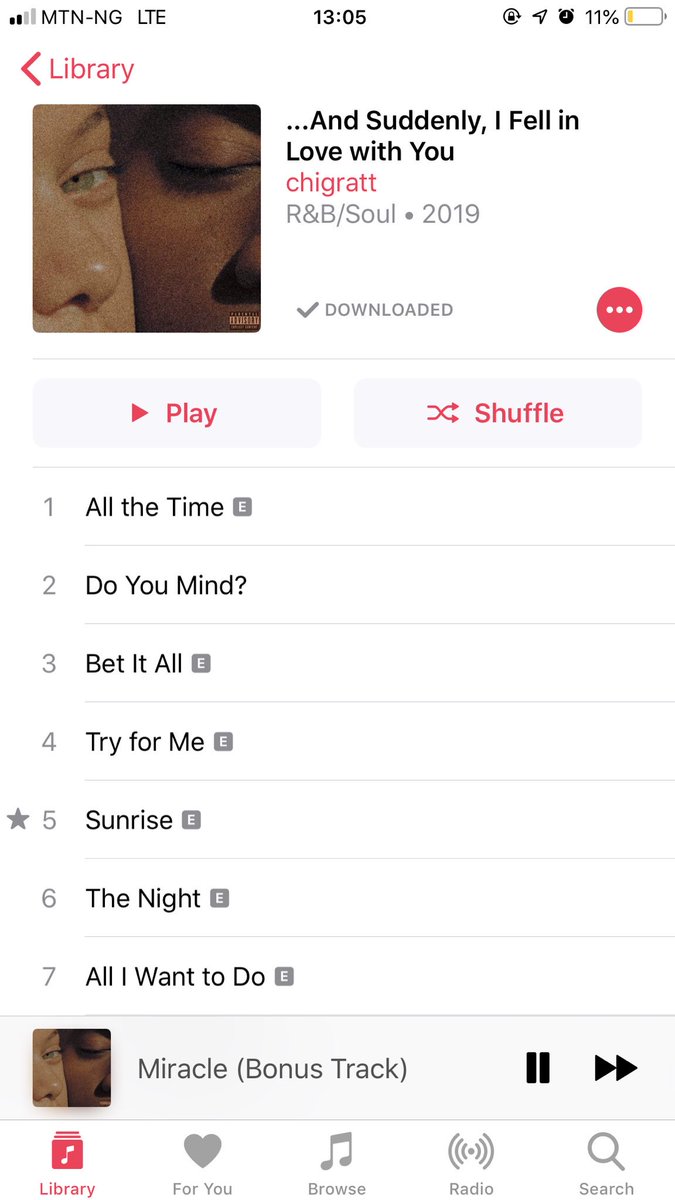 8.  @chigratt First time listening to him and he’s really good. Really knows how to flow and the album has great transitions. (Heard he’s a Nigerian, ph boy too but not too sure)