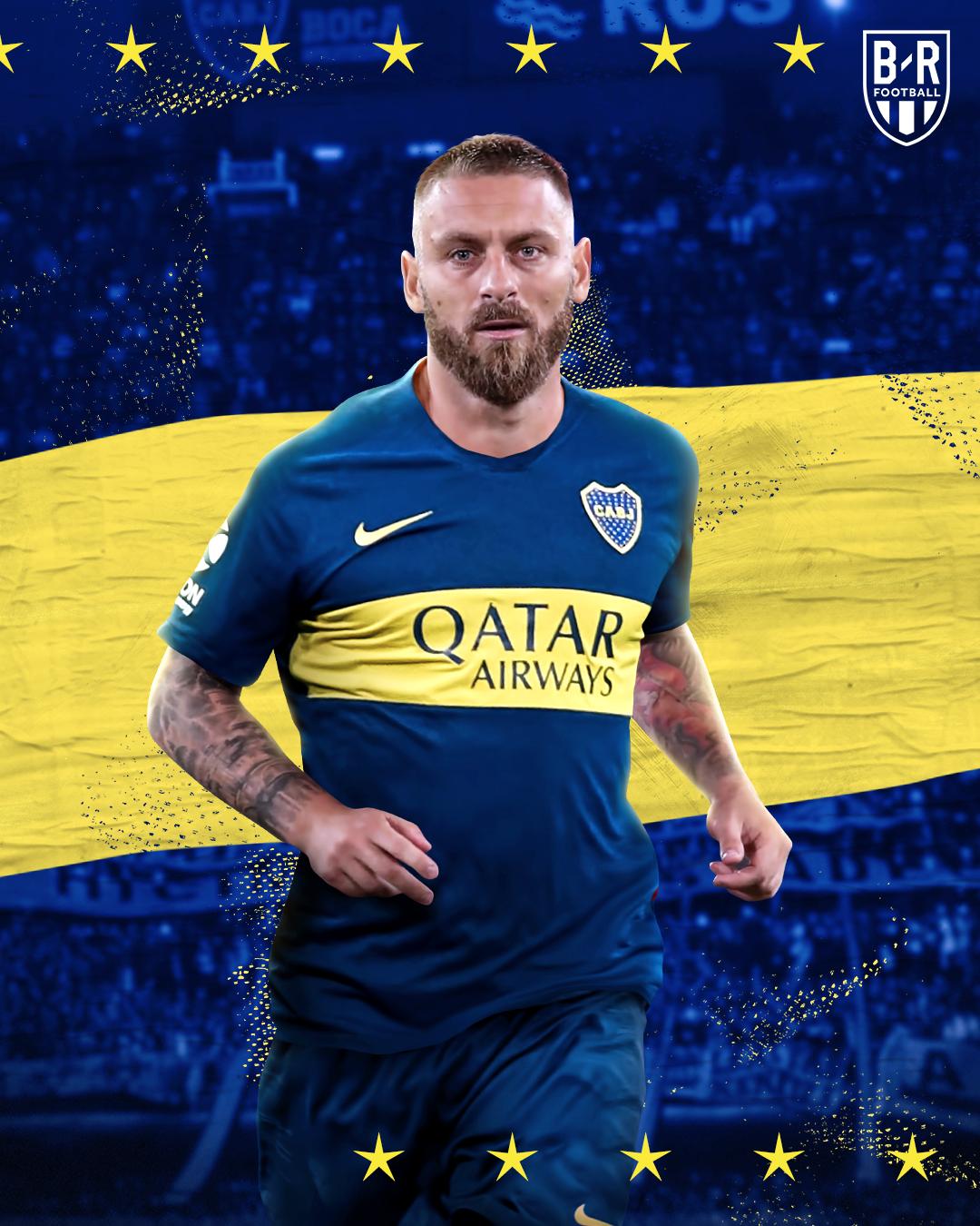B/R Football on Twitter: "OFFICIAL: Daniele De Rossi is a Boca Juniors  player! 💙💛 https://t.co/8oEWSJzzRy" / Twitter