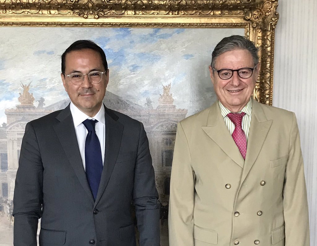 ONUDI_Bruxelles's tweet photo. Rencontre fructueuse avec Monsieur Stève Gentili, Président du Conseil d’Administration de la BRED Banque Populaire et Président international du FORUM FRANCOPHONE DES AFFAIRES - FFA -

L’ONUDI est pour un renforcement du partenariat d’affaires avec l’espace Francophone! https://t.co/S3ZbPU3hOZ
