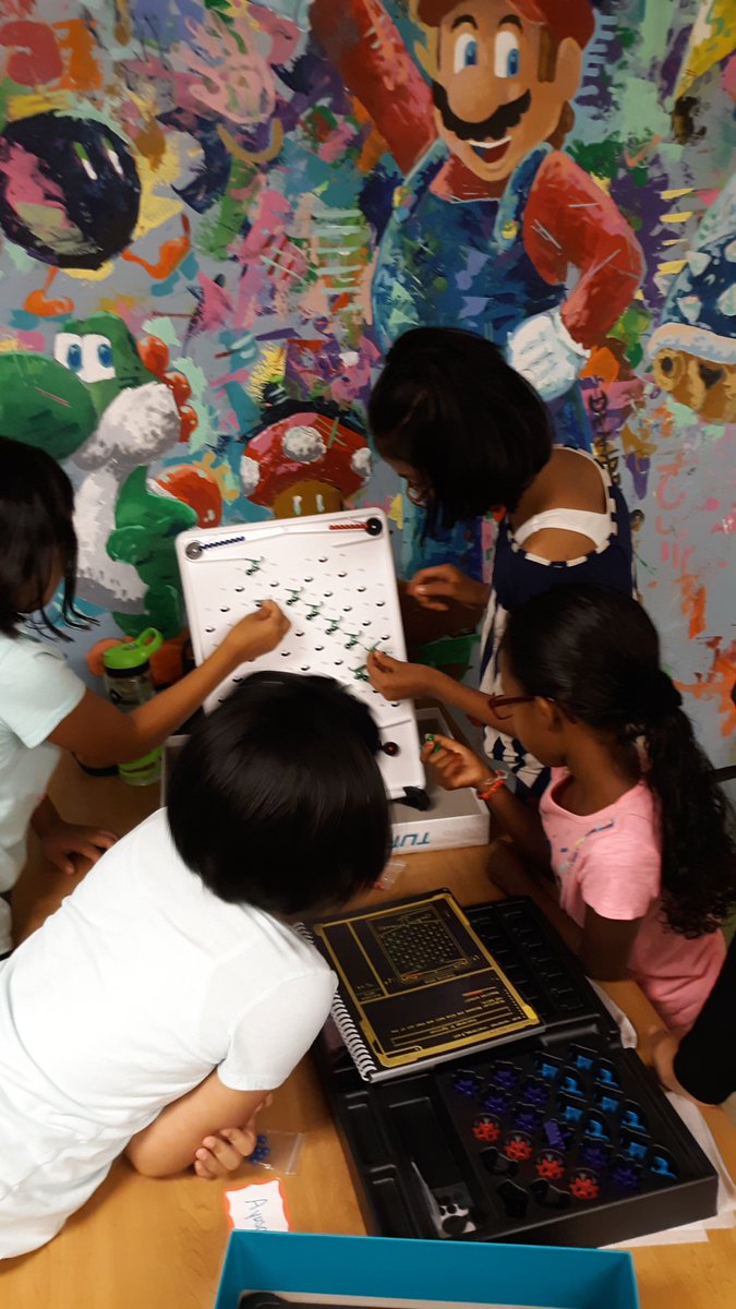 APL_Jayla's tweet photo. Today I took the Turing Tumbles out to Colonial Village to their summer camp! Kids had a lot of fun trying to figure out the puzzles and such @WesleyHousing @TuringTumble https://t.co/BjUVBao5FD