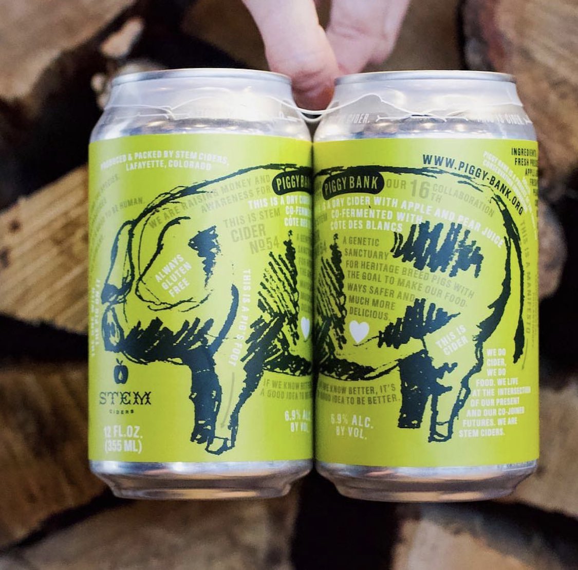 We couldn’t be more honored to be supported <a href="/stemciders/">Stem Ciders</a> 
@acreagecolorado 
@northernspync with such an inspiring and delicious cider, a portions of each sip out of this beautiful can will benefit farmers in need <a href="/piggybankorg/">Piggy Bank</a> - dear chef friends - help us take this outta beta 🐖
