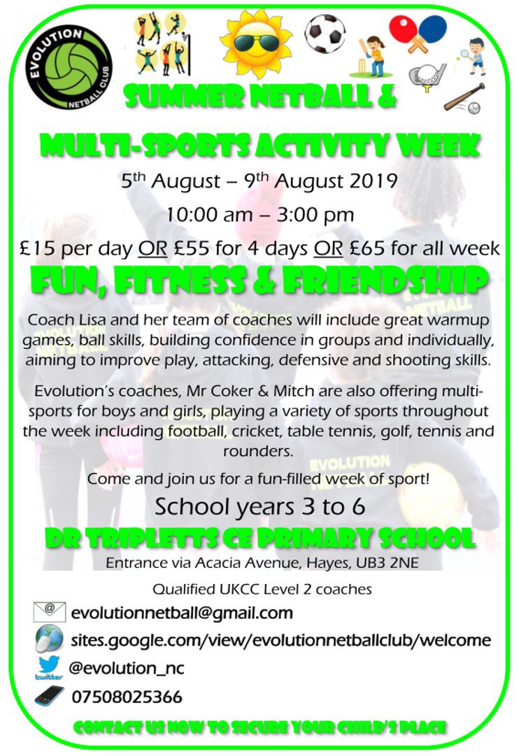 evolution_nc's tweet image. SUMMER CAMP 
10am-3pm £65 for the week
Great Fun &amp;amp; Friendship 
School Yr3-6... age 6-11yrs old.  Book now 07508-025366