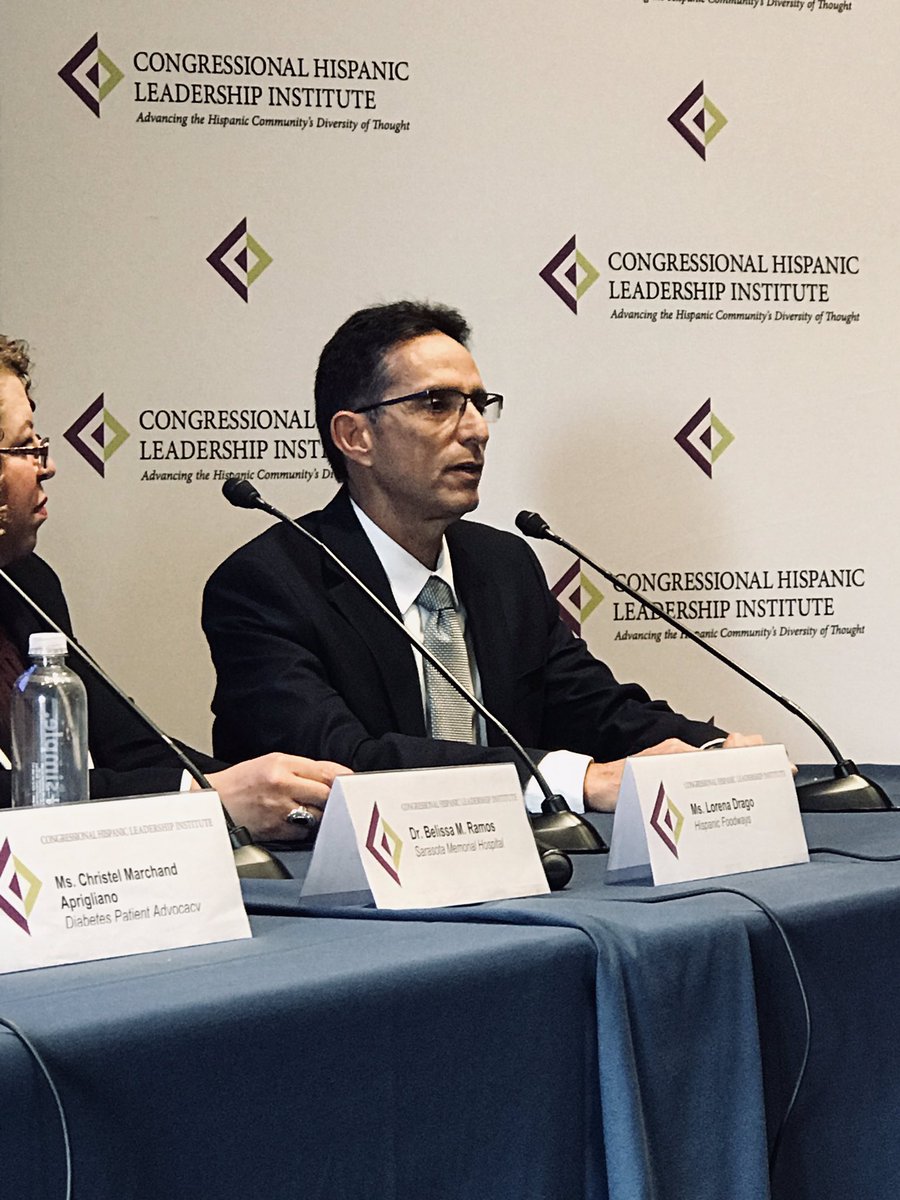 TheCHLI's tweet photo. From a pharmaceutical standpoint, we need to ensure that patients get the appropriate compliance and education. Many people who delay taking their medicine or divide their doses are worsening their disease,” Dr. Manuel Garcia with @MylanNews.
#CHLIBriefing https://t.co/1U1l9zmmp9