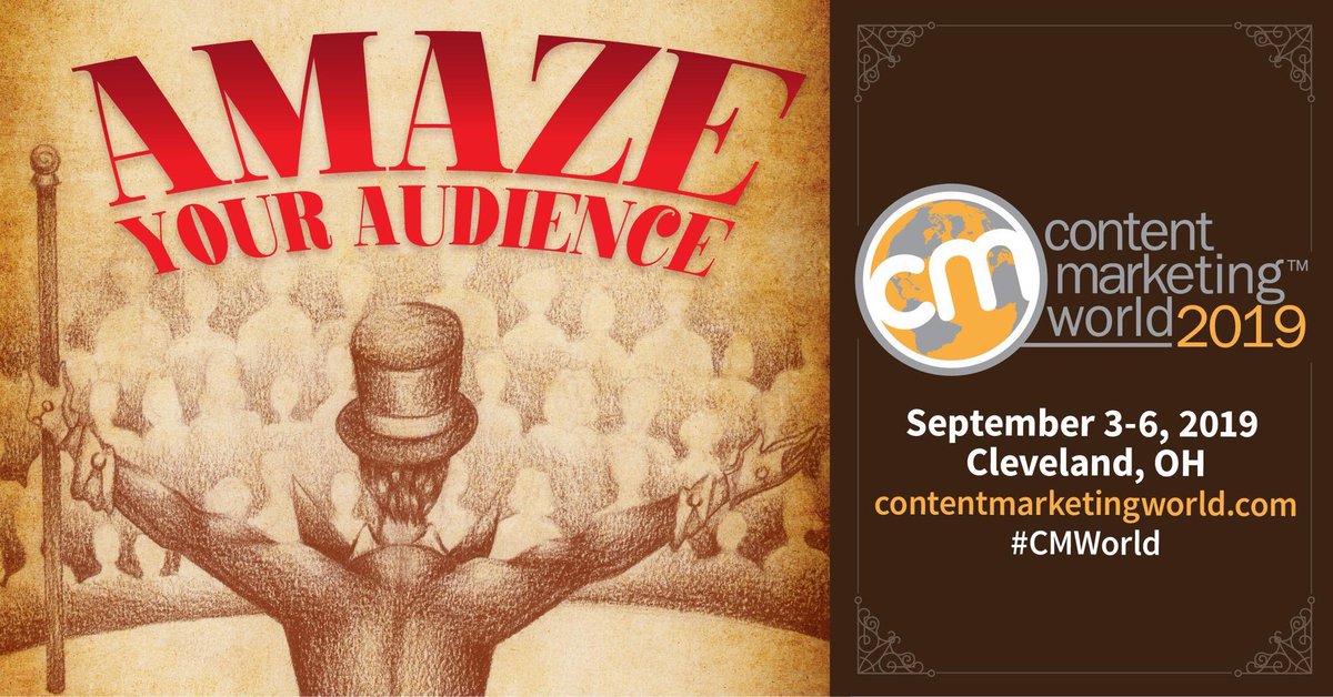 StatePointMedia's tweet photo. We can’t wait to be in #Cleveland in September for #CMW! Will we see you there? #StatePointMedia #ContentMarketing https://t.co/bopHrG2rbe