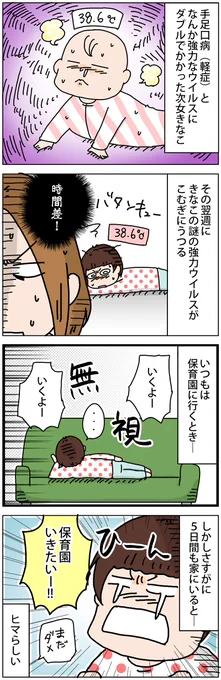 ３週間に１回ペースで誰かが病気になっているわが家
 