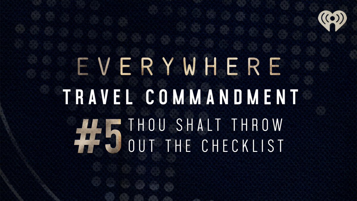 Forget your travel guides! On this week's <a href="/Everywherepod/">Everywhere Podcast</a>, Daniel explains how traveling in the moment leads to the best adventures. Featuring <a href="/MissedinHistory/">Missed In History</a>'s Holly Frey. Listen for free: apple.co/2Z6Wzeh