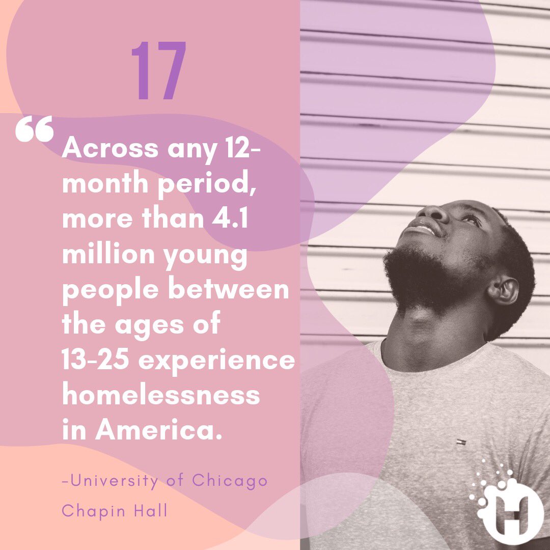 HopeVibesCLT's tweet photo. Post #17 of #EyesOpenCLT :According to the University of Chicago, in any given year, more than 4.1 million young people between the ages of 13-25 experience homelessness. #GiveHopeDaily #homelessawareness #youthhousing #housingcrisis #charmeck #volunteer #seetheperson #homeless https://t.co/ijldKzRtl6