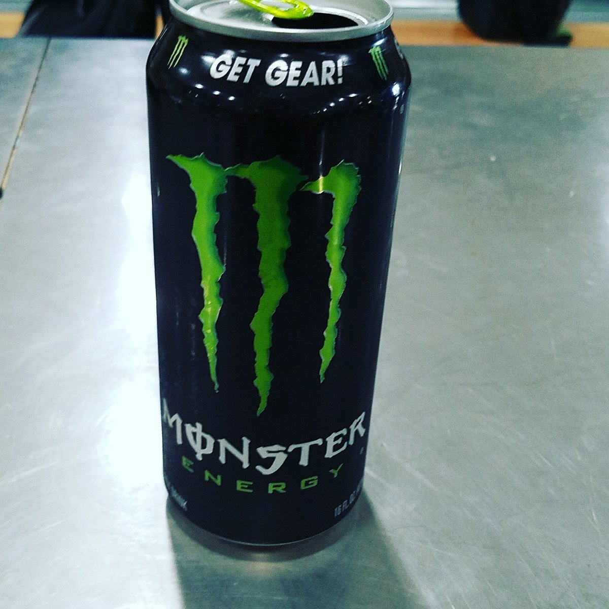 AdicousRpg's tweet photo. When that first sip hits your soul! 😍 #MonsterEnergy #Grind #bluecollargamer #caffeineking #letsgetthisbread https://t.co/y8vy9srCXv