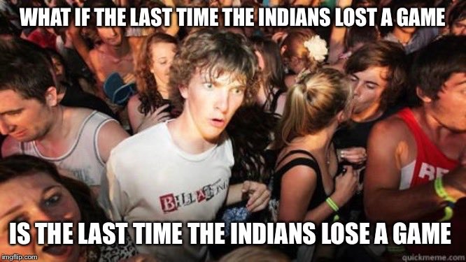 sbreezy2424's tweet photo. @Indians #deeptakes https://t.co/w6Ci5r8WE4