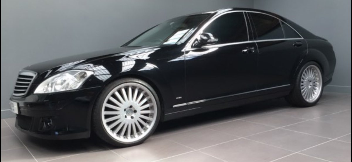 2007 Mercedes’s S Class Brabus diesel , genuine Brabus not copy, owned it for about five years superb car £11000