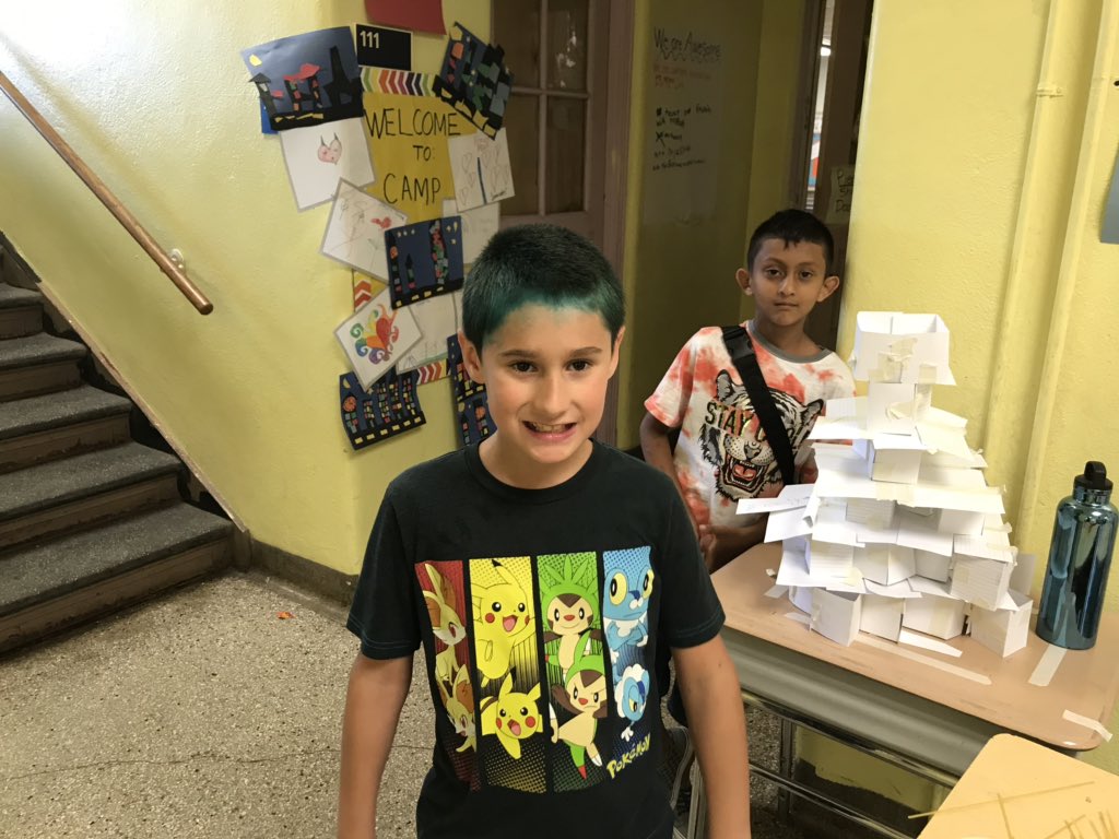 ap_bate's tweet photo. Lots of Engineering Work in 2nd grade!!!! #awesummer https://t.co/7G8F1ntnH8