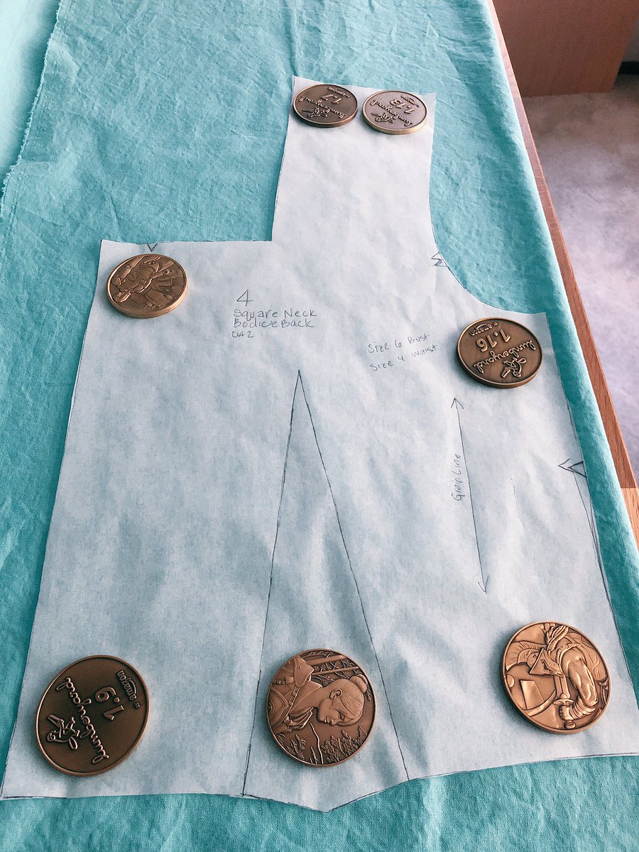 MrsCaiterBug's tweet image. Lumberyard release coins make great pattern weights #gametech #gamertools 😆