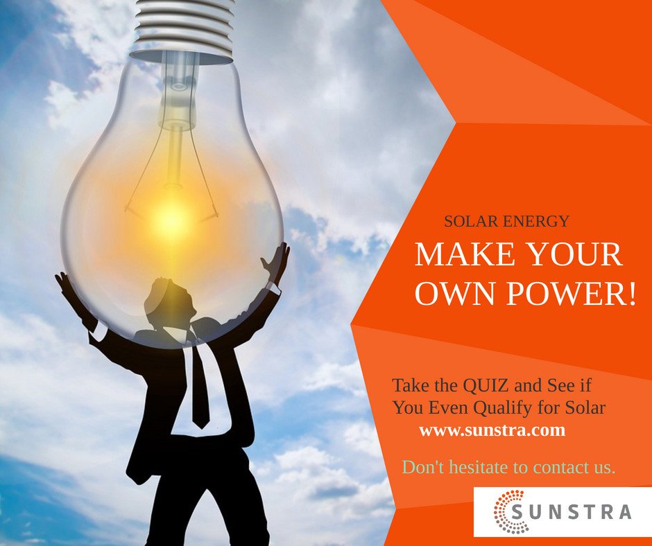 SunstraSolar's tweet image. Find out if solar is qualify for you
👉👉 sunstra.com/do-i-qualify-f… 

 Don't hesitate to contact us in every moment.
☎️(972)587-0676
📍TEXAS

#solar #sunstra #sunstrasolar #energy #solarenergy #Dallas #reduceelectricitycost #solarpanels #texas #gogreen #gosolar #solarsystem