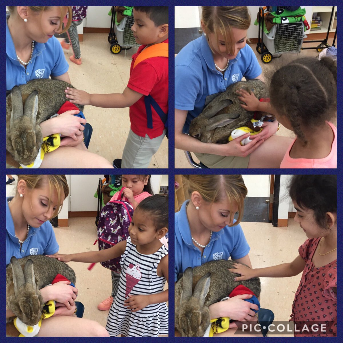 tglyons36's tweet photo. #SPEFSummerStart2019 We love when the #smnc comes to visit-especially when she brings a giant rabbit! https://t.co/PhIH5I55Rh