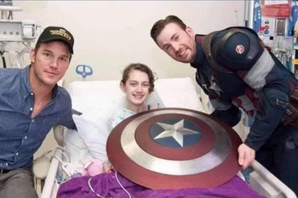 IconicDeadpool's tweet photo. When you're meeting the Avengers
today, and Stan Lee tomorrow. https://t.co/weZdCFU5ef