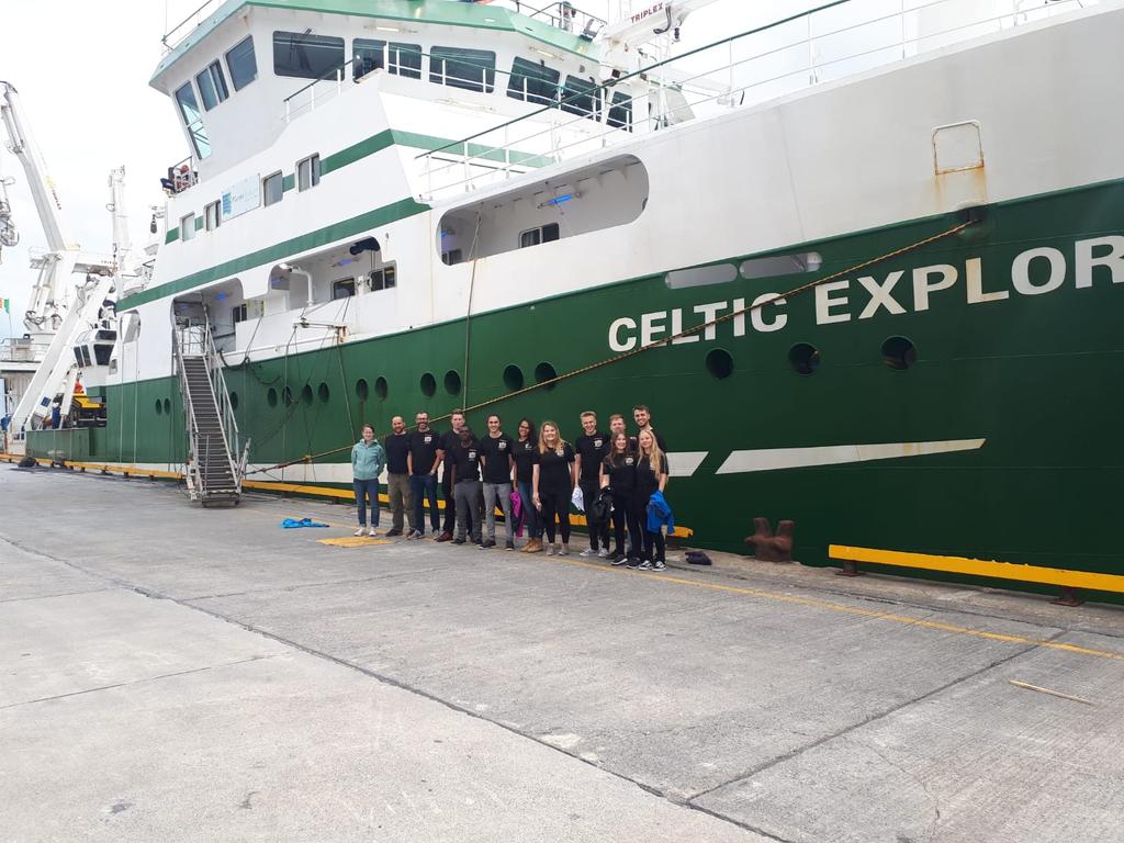 And we're off! #MoChaSCan leg two is officially go. We should arrive at the Porcupine Bank Canyon by Saturday morning 😊 

#PBC #coldwatercorals #ROV  #RVCelticExplorer #uccmarinegeo @uccBEES @MarineInst @TechnicapRattiF @NortekNews