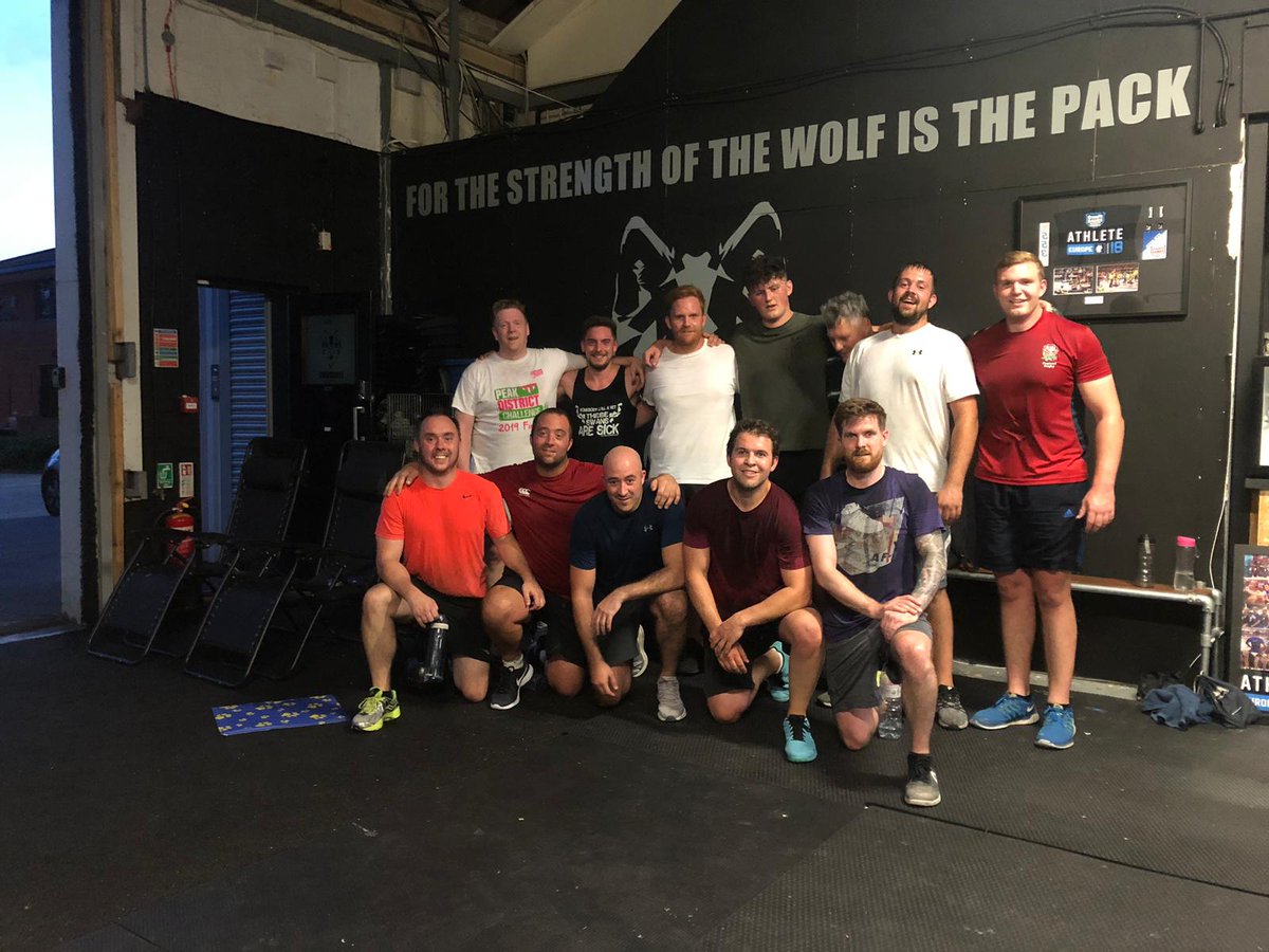 ChessValley's tweet photo. Some of the squad working hard  @crossfitwatford Another big session getting ready for the season ahead ! https://t.co/KlLWkAvmdU