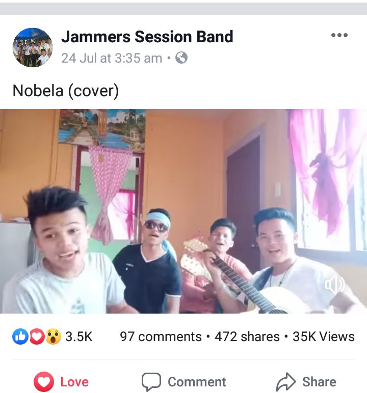 sally19711973's tweet photo. JAMMERS SESSION BAND
Facebook Page
https://t.co/n4UWr1VuVv
NOBELA (cover) https://t.co/qBMTT5M93i