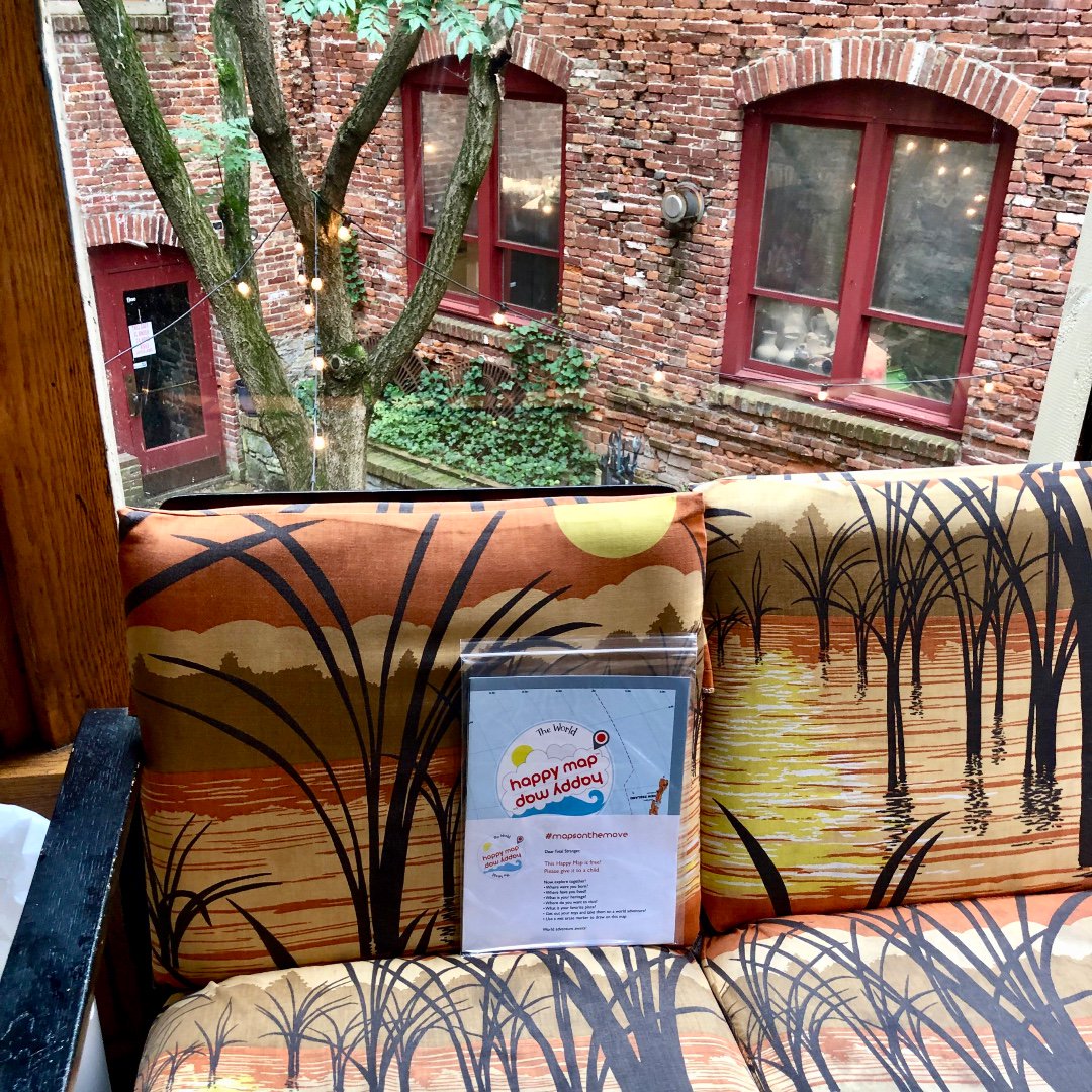 Many extraordinary people will tell you that a seemingly small encounter as a child led to a lifetime of achievement. Do you have a world map at home? Big dreams and a world of adventure await. #mapsonthemove #happymap #childhood #discovery