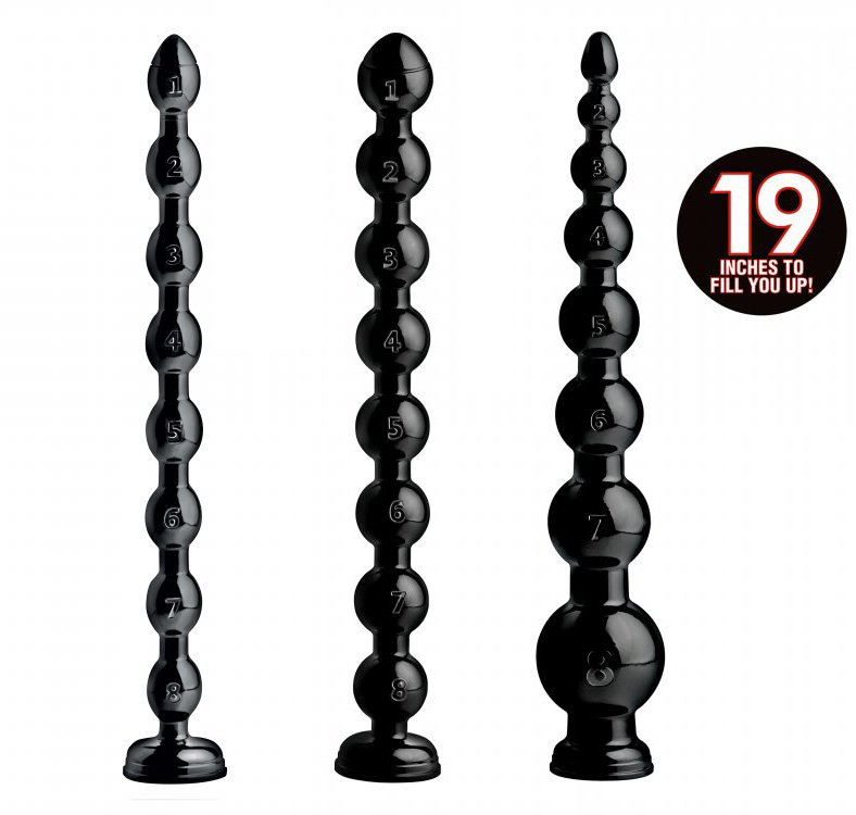 ZEBRAZCOM's tweet image. At 19in long and up to 3.5in wide these #Hosed #Beaded toys are ready to test your limits! 🤯 Start with the 1.5in and work your way up 😁: zebraz.us/ZEBRAZhosed19i… #Zebraz #AnalSnake #AnalBeads