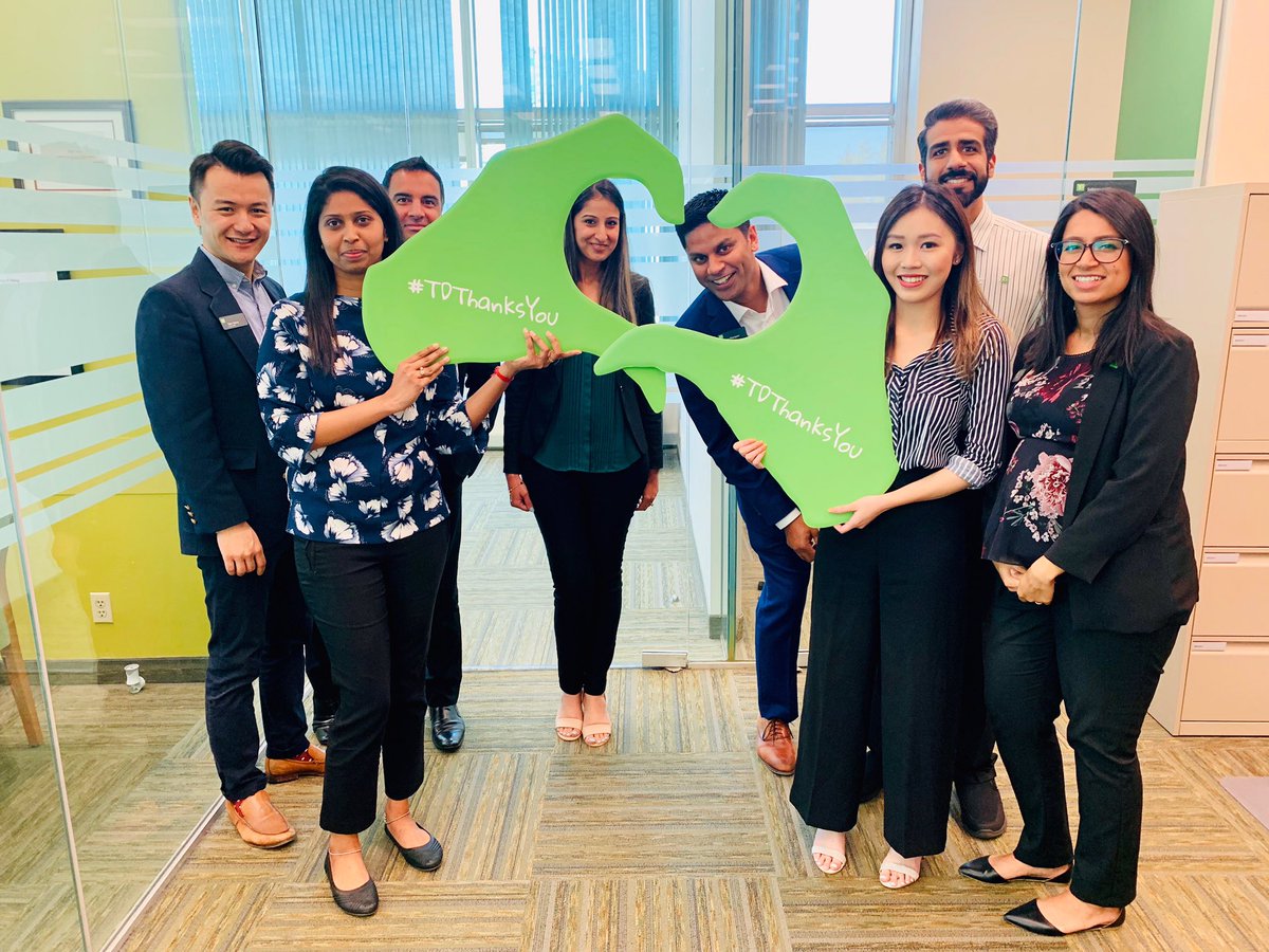 #TDThanksYou