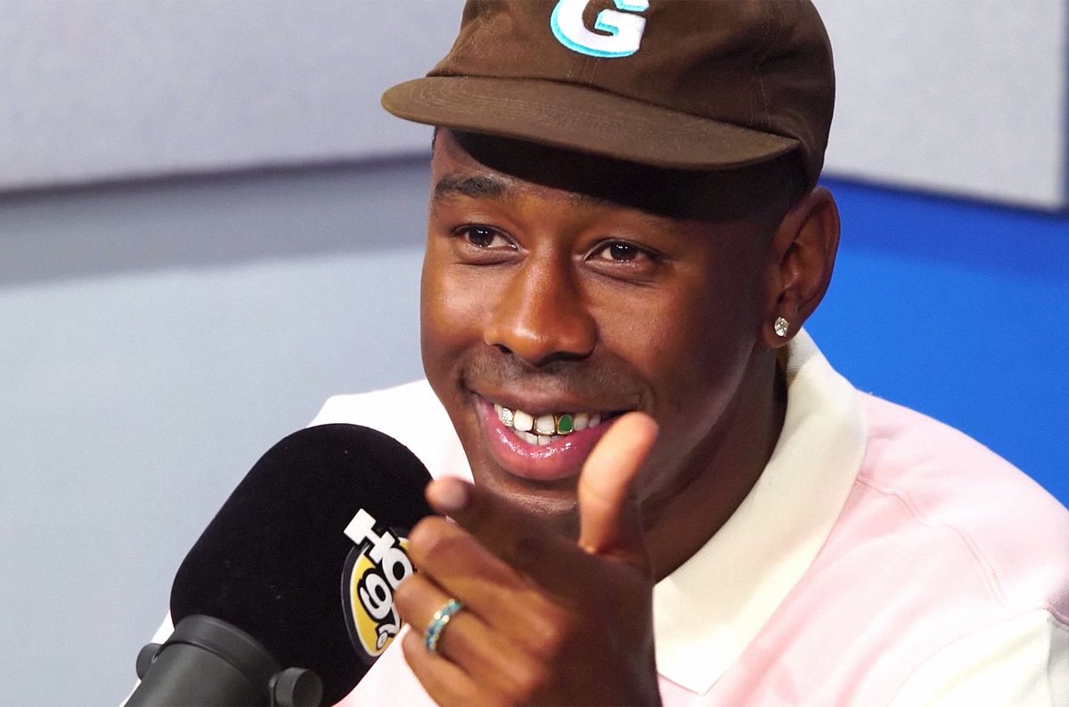 billboard's tweet image. .@tylerthecreator becomes &quot;besties&quot; with #FunkmasterFlex in hilarious interview &amp;amp; delivers flirty freestyle blbrd.cm/PGfnMh